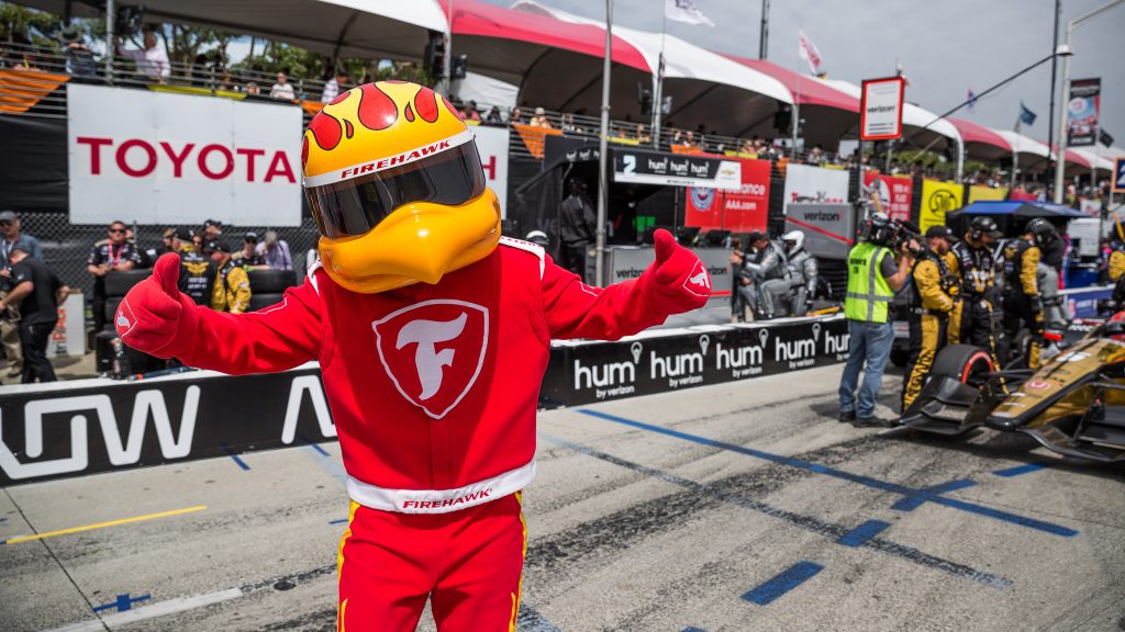The Firestone Firehawk at the Toyota Grand Prix of Long Beach
